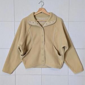 Outdoor Voices RecFleece snap front jacket